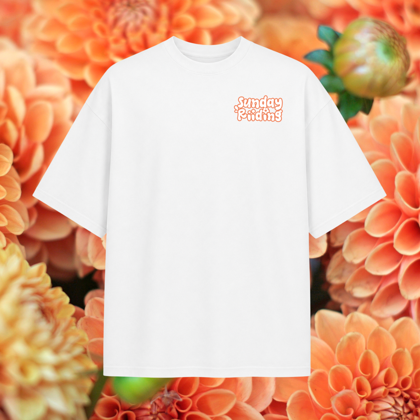 T-shirt Oversize Unisexe Dahlia
