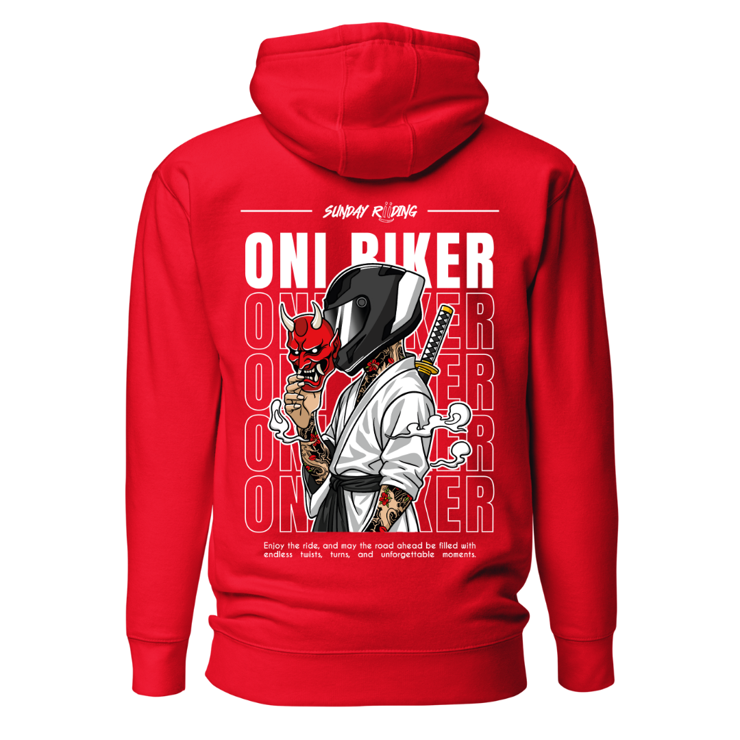 Hoodie Unisexe Oni Biker