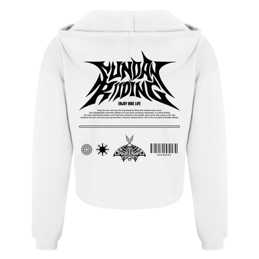 Crop Top Femme Metal Ride