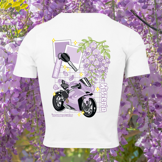 Crop Top Femme Wisteria