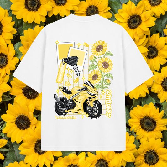 T-shirt Oversize Unisexe Sunflower