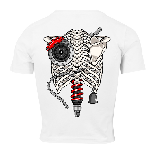 Crop Top Femme Bikers Anatomy