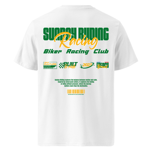 T-shirt Unisexe Blanc SR Racing Club (Copie)