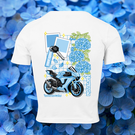 Crop Top Femme Hortensia