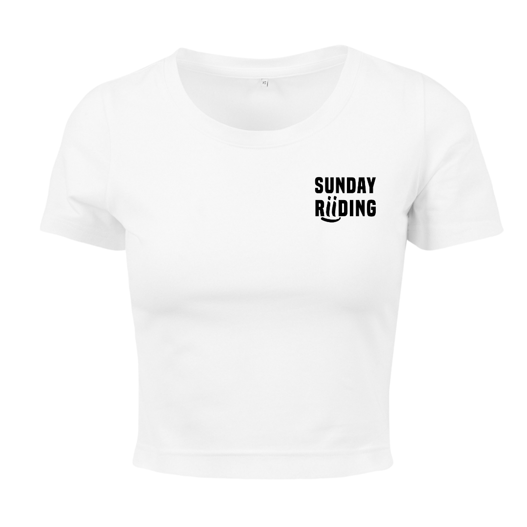 Crop Top Femme BikerGirl