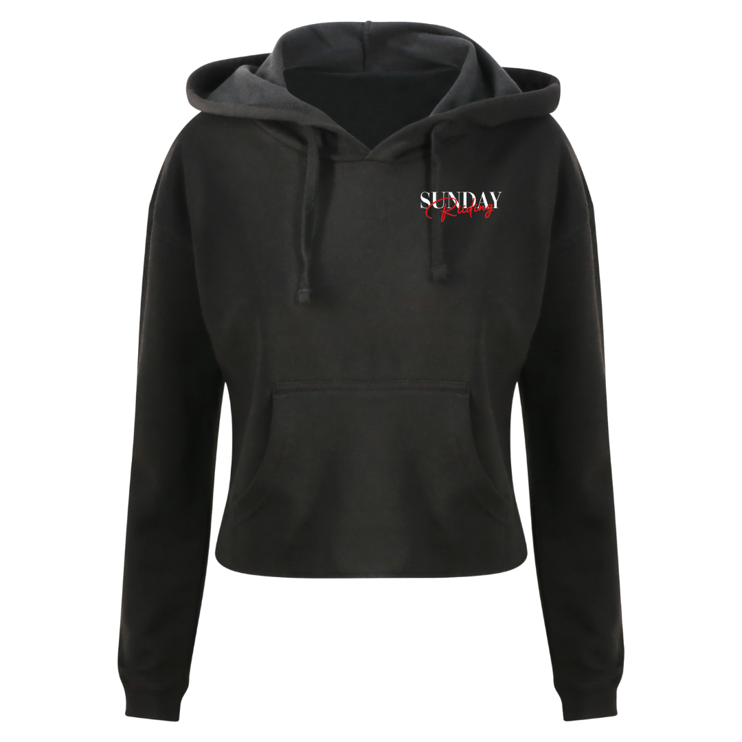 Crop Top Femme Biker Couple