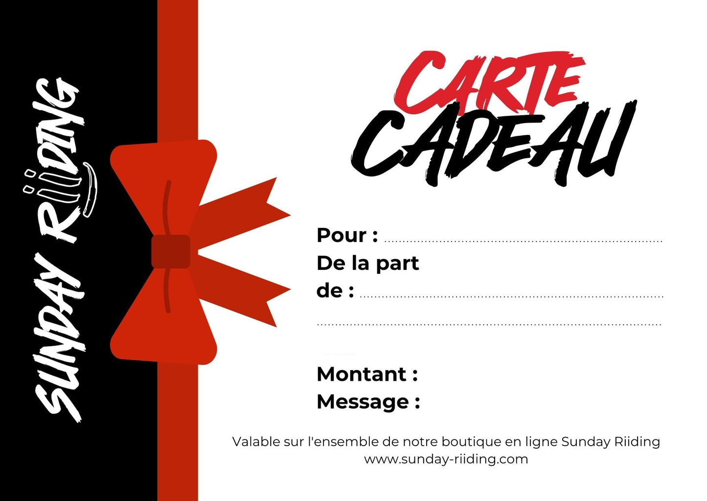 carte cadeau