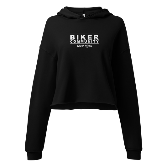 Crop Top Femme Biker Community
