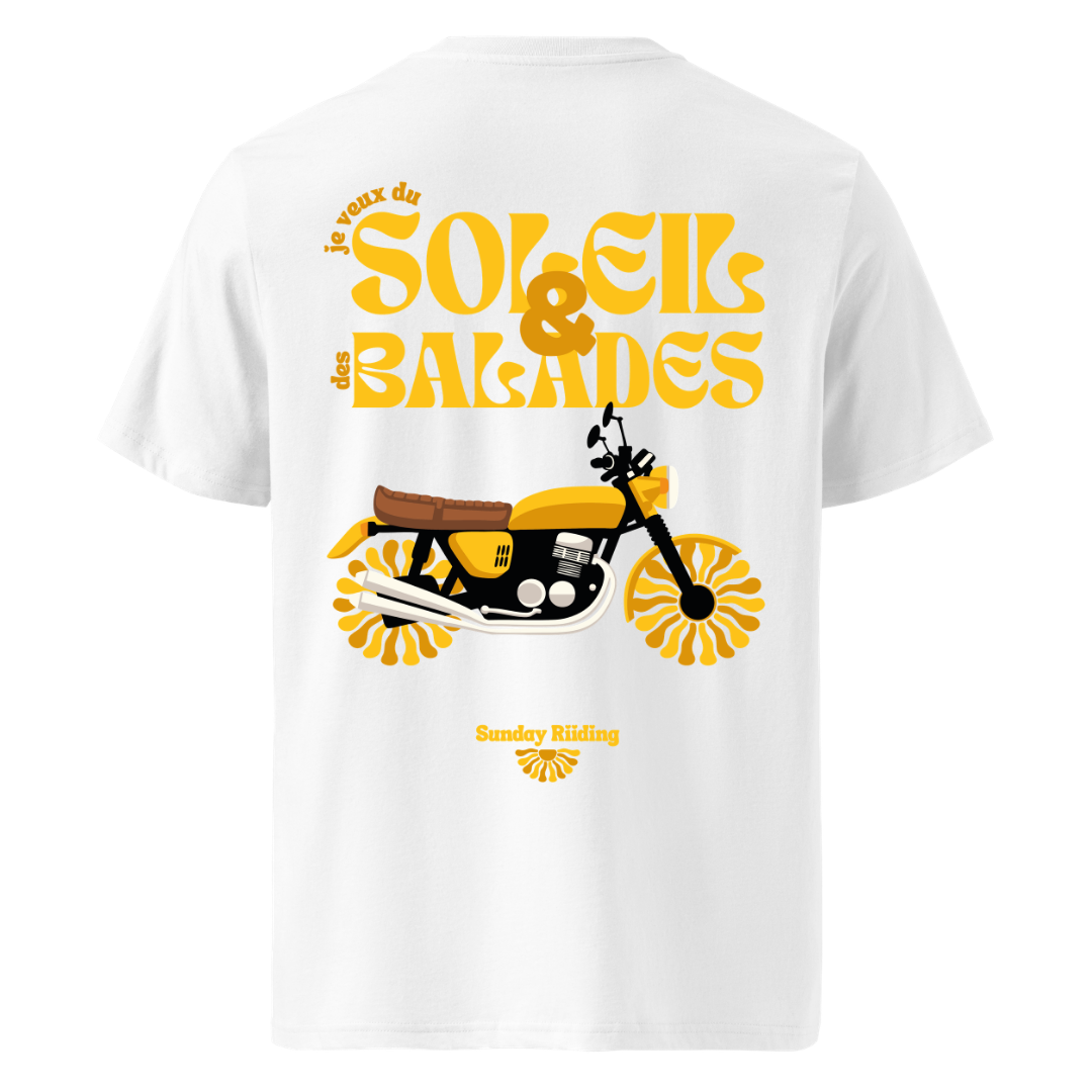 T-shirt Unisexe je veux du Soleil et des Balades