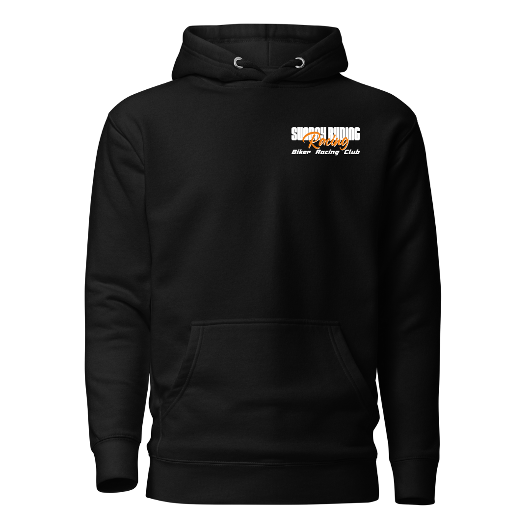 Hoodie Unisexe Noir SR Racing Club