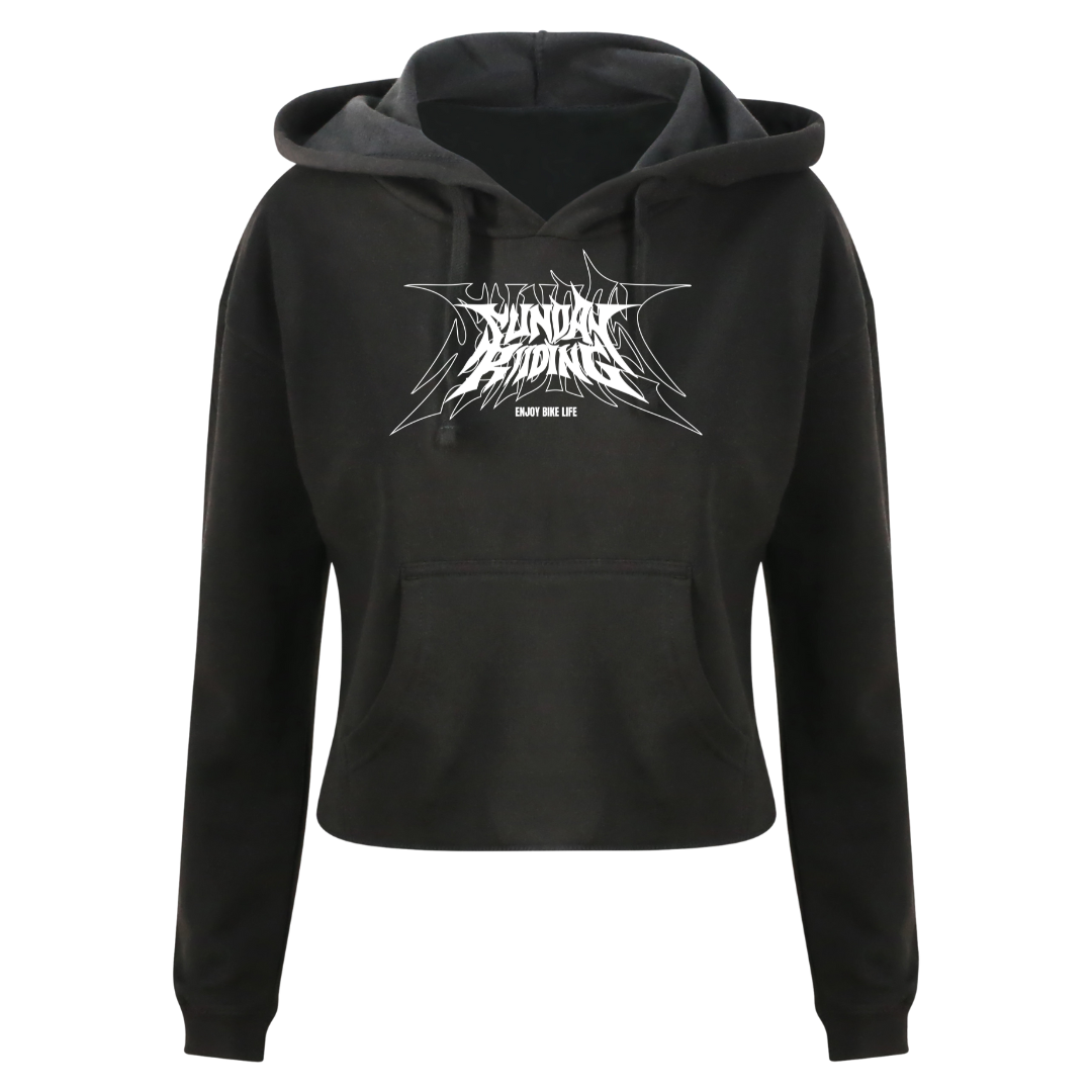 Crop Top Femme Metal Ride