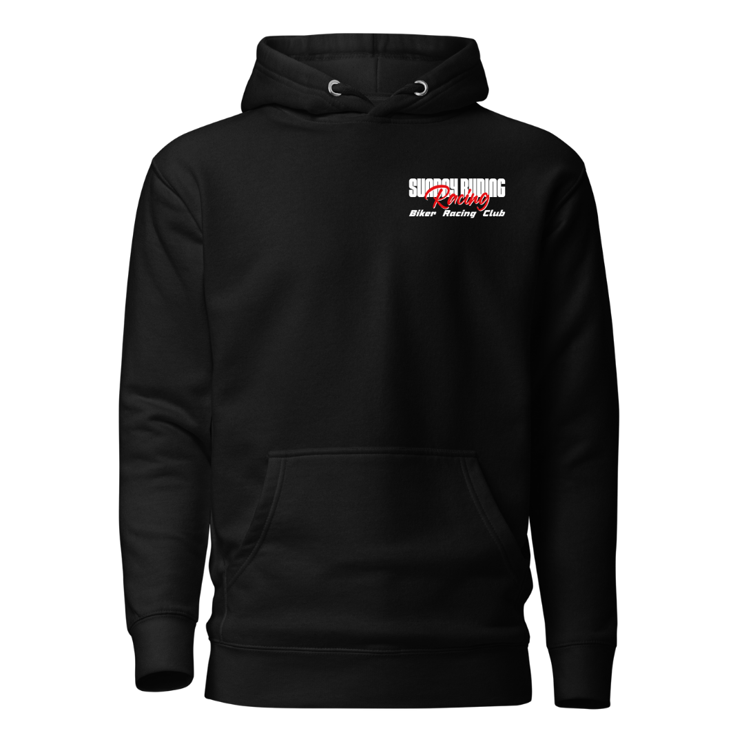 Hoodie Unisexe Noir SR Racing Club