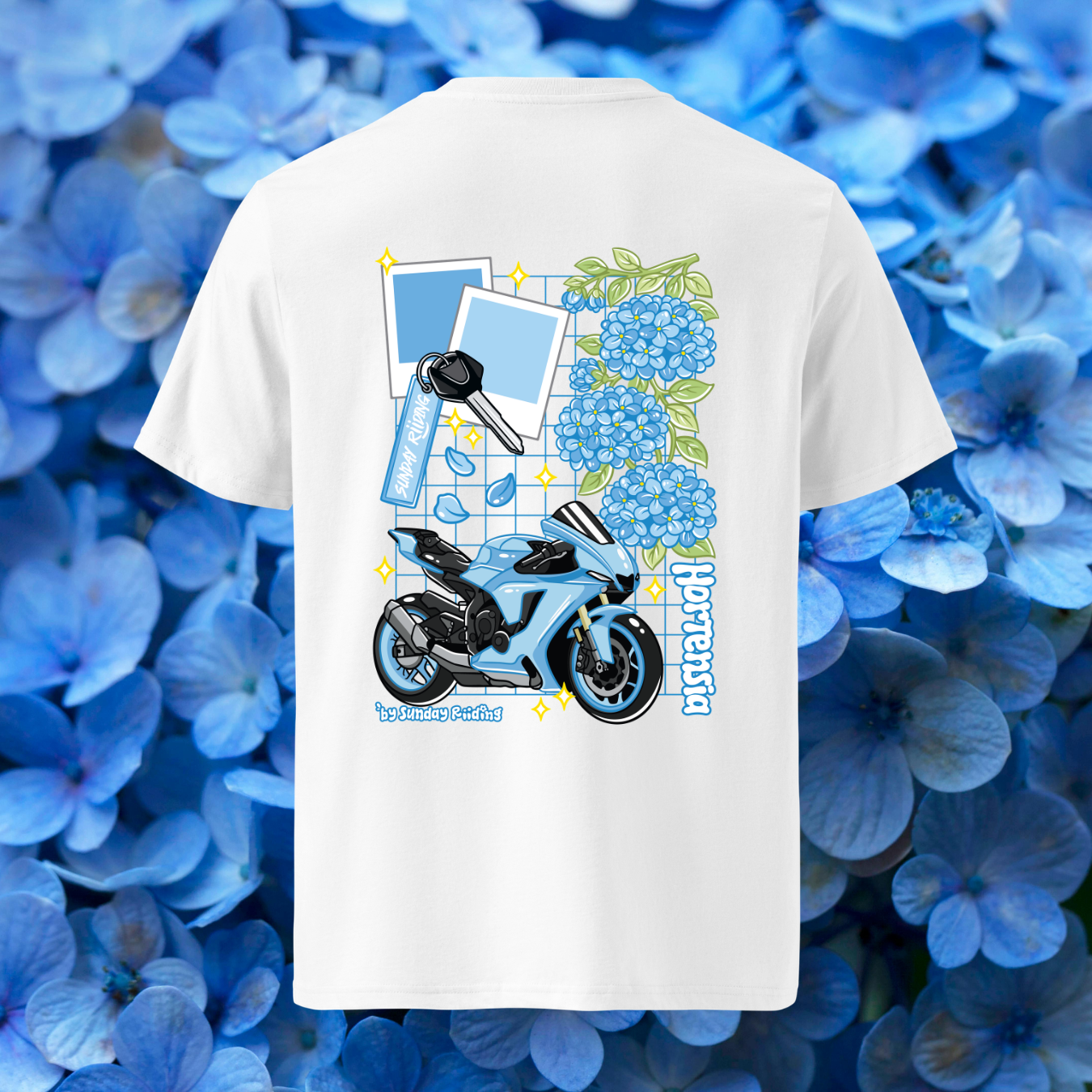 T-shirt Unisexe Hortensia