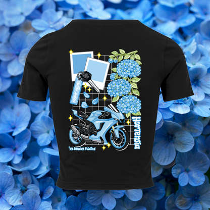 Crop Top Femme Hortensia