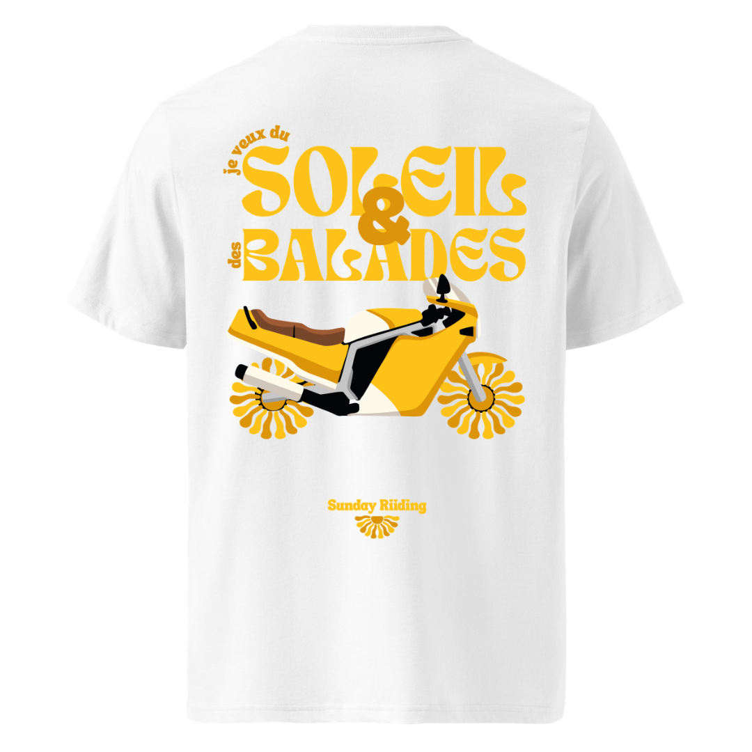 T-shirt Unisexe je veux du Soleil et des Balades