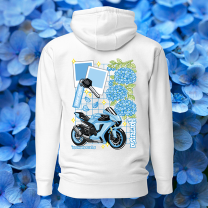 Hoodie Unisexe Hortensia