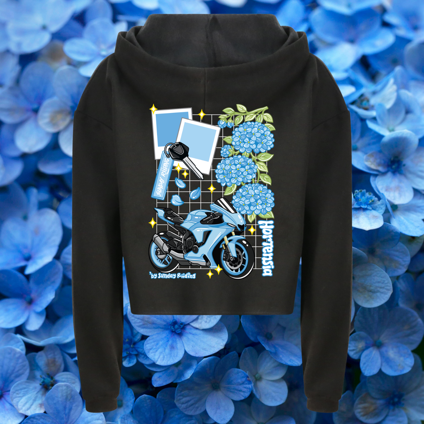 Crop Top Femme Hortensia