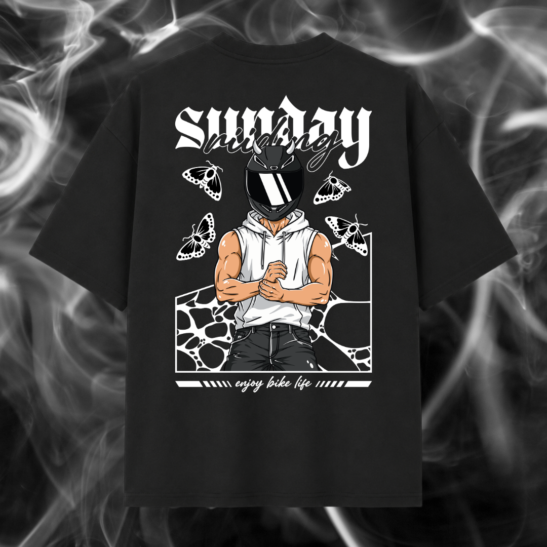 T-shirt Oversize Unisexe Afterdark