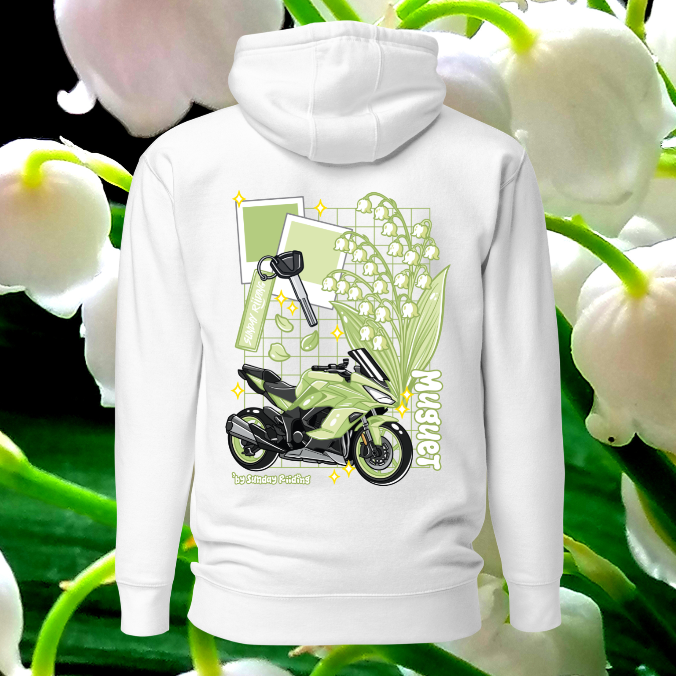 Hoodie Unisexe Muguet