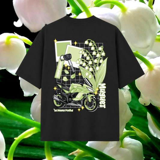 T-shirt Oversize Unisexe Muguet
