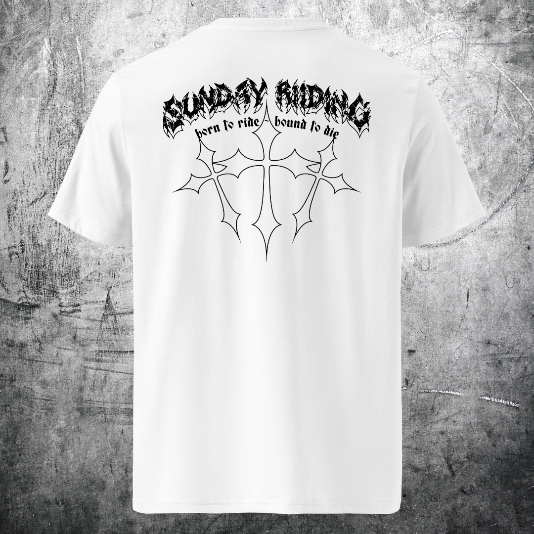 T-shirt Unisexe Grunge Biker