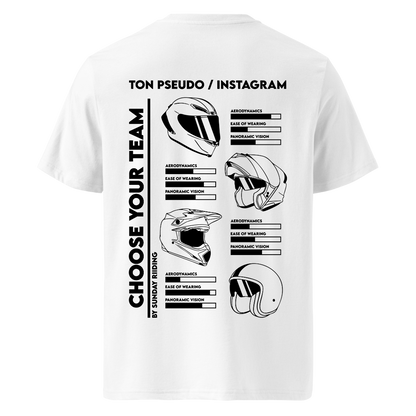 T-shirt Unisexe CYT Blanc Personnalisable