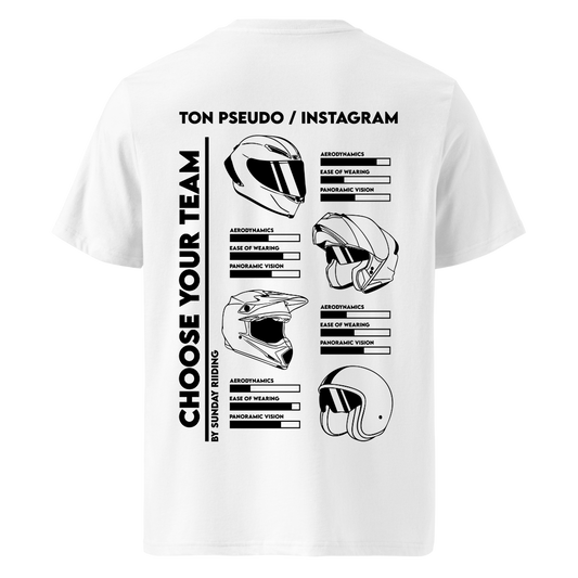 T-shirt Unisexe CYT Blanc Personnalisable
