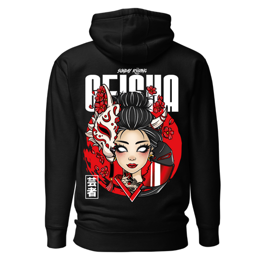 Hoodie Unisexe Geisha