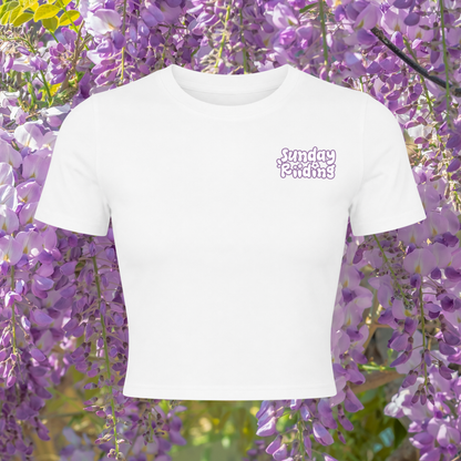 Crop Top Femme Wisteria