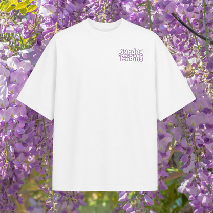 T-shirt Oversize Unisexe Wisteria