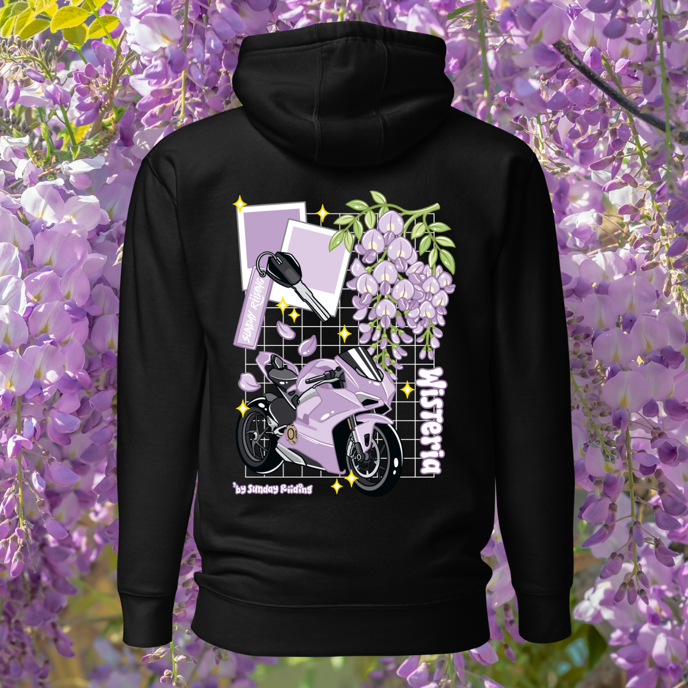Hoodie Unisexe Wisteria
