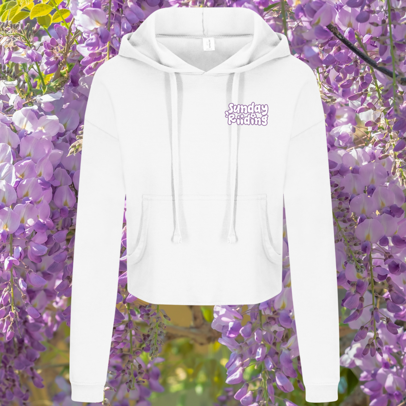 Crop Top Femme Wisteria