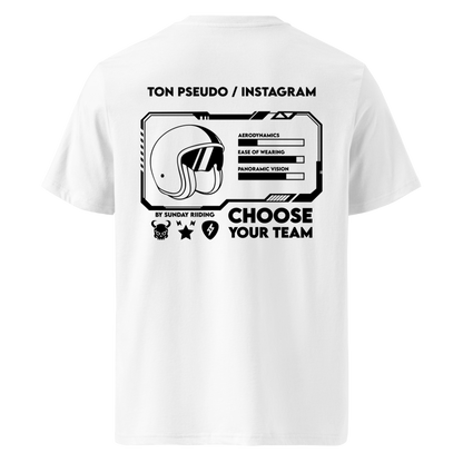 T-shirt Unisexe CYT Blanc Personnalisable