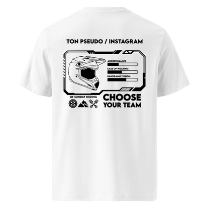 T-shirt Unisexe CYT Blanc Personnalisable