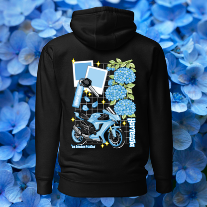Hoodie Unisexe Hortensia