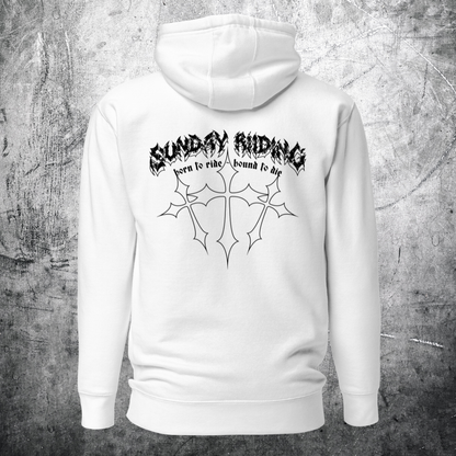 Hoodie Unisexe Grunge Biker