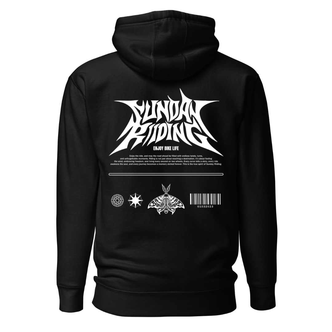 Hoodie Unisexe Metal Ride