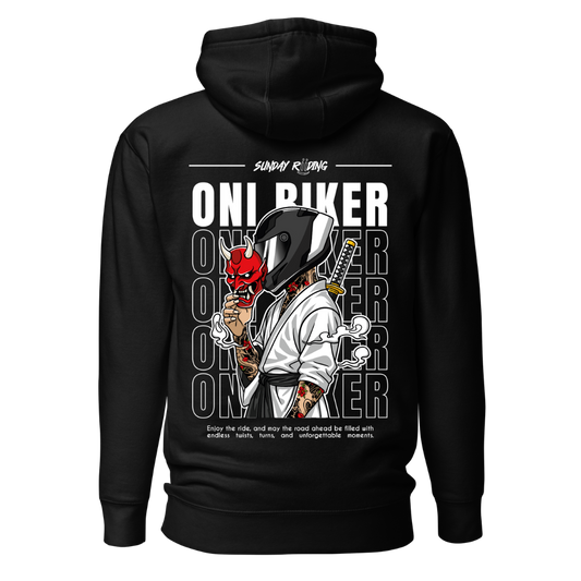 Hoodie Unisexe Oni Biker