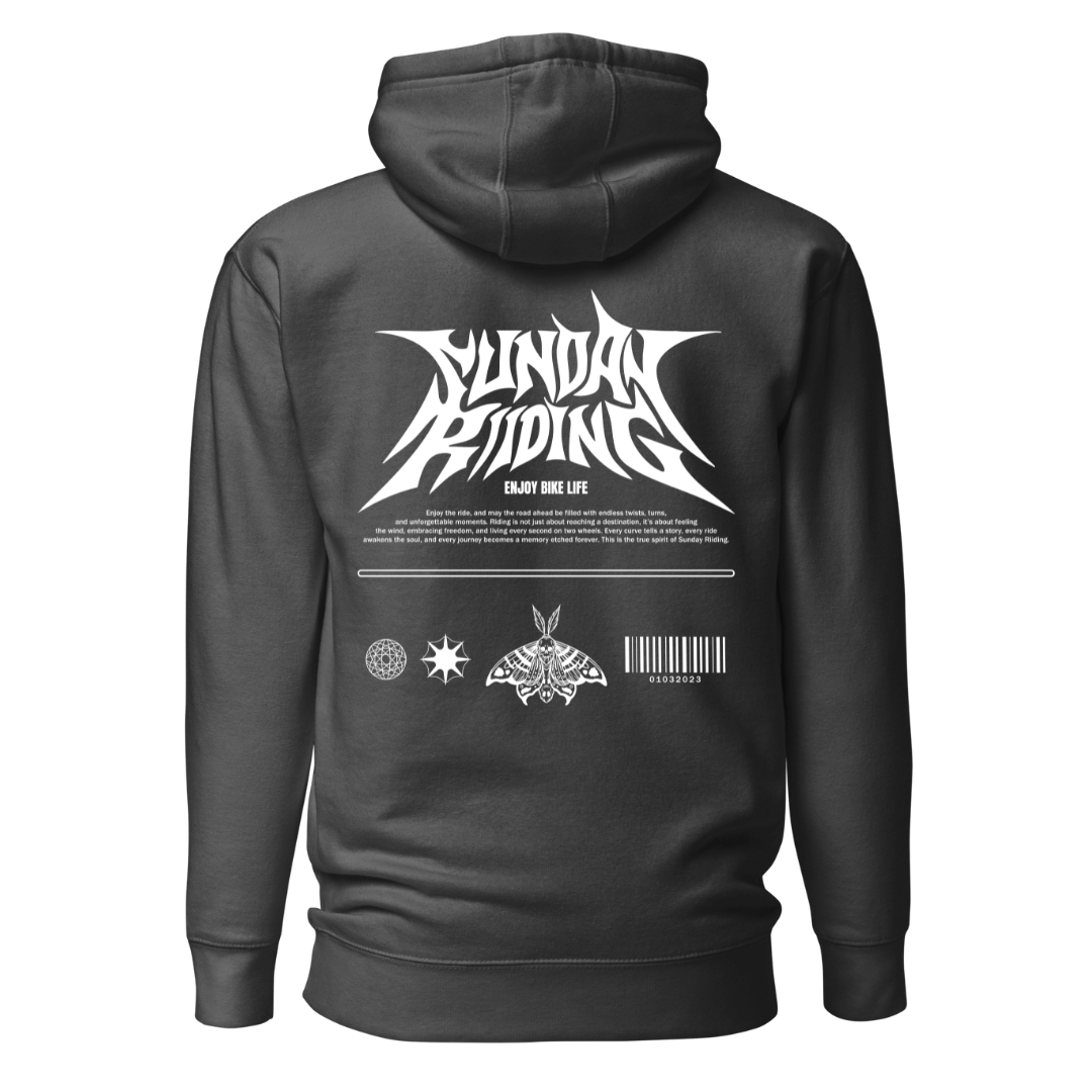 Hoodie Unisexe Metal Ride