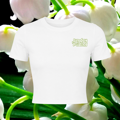 Crop Top Femme Muguet