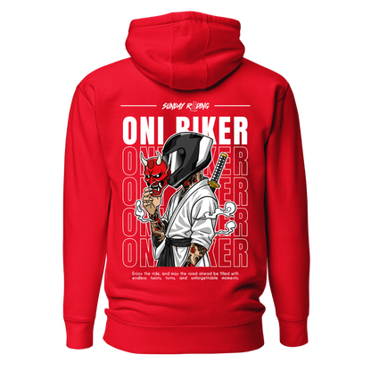 Hoodie Unisexe Oni Biker