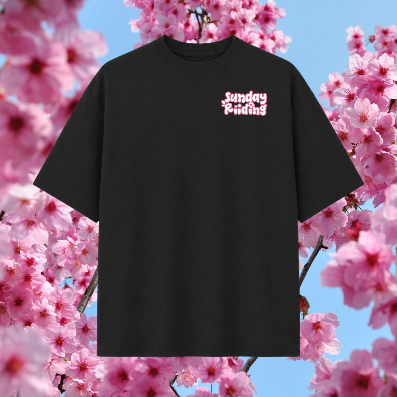 T-shirt Oversize Unisexe Sakura