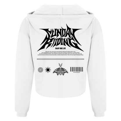 Crop Top Femme Metal Ride