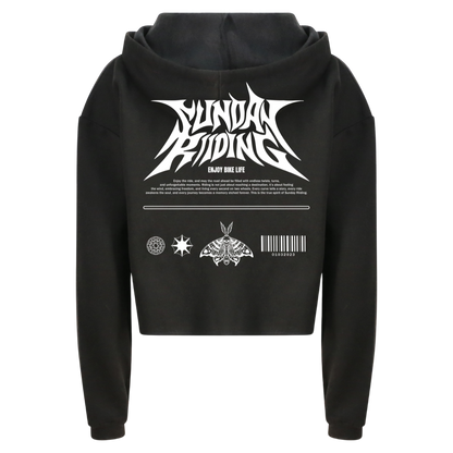 Crop Top Femme Metal Ride