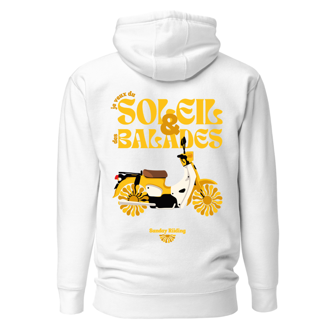 Hoodie Unisexe je veux du Soleil et des Balades