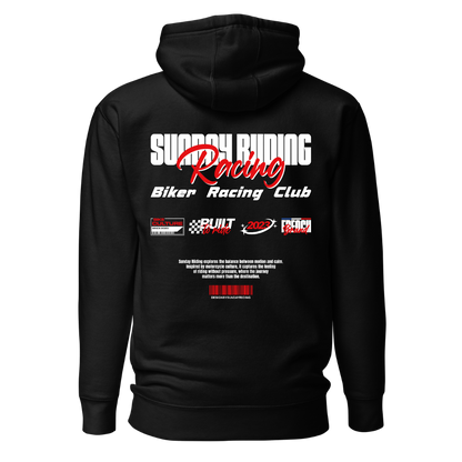 Hoodie Unisexe Noir SR Racing Club