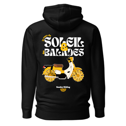 Hoodie Unisexe je veux du Soleil et des Balades