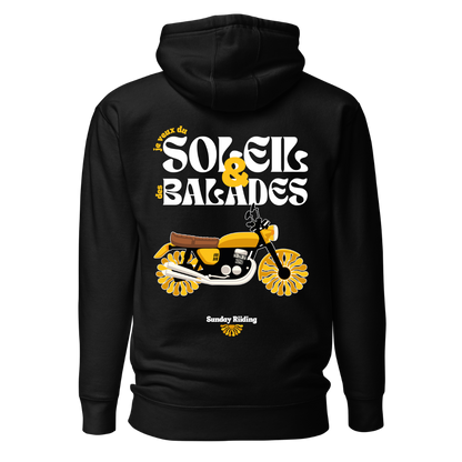 Hoodie Unisexe je veux du Soleil et des Balades