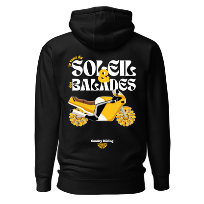 Hoodie Unisexe je veux du Soleil et des Balades