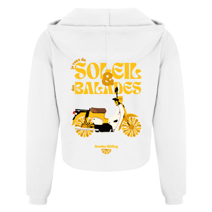 Crop Top Femme je veux du Soleil et des Balades